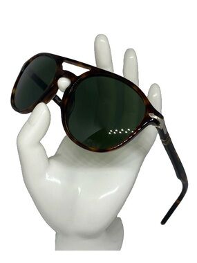 PERSOL PO3170 9015/31 52-20-145 3N Havana Round Phantos Unisex Sunglasses Italy.